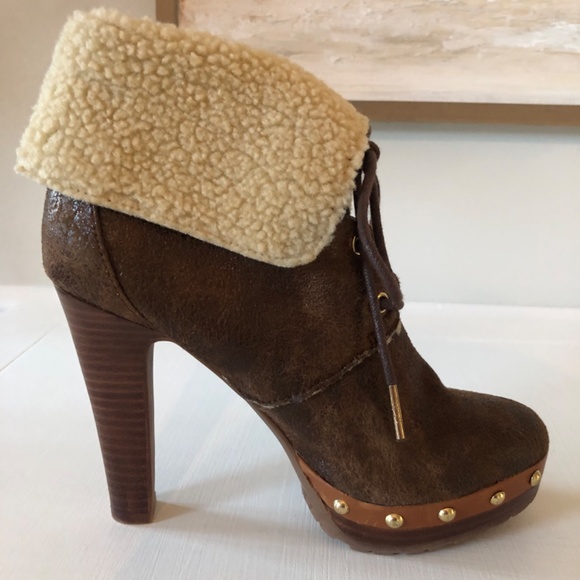 Michael Kors Lace-Up Booties - Picture 4 of 7